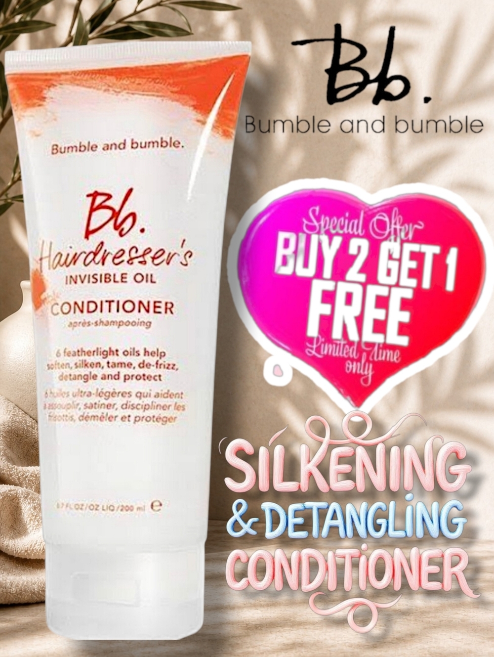 Bumble And Bumble Hairdresser's Invisible Oil Conditioner
